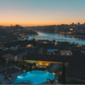 Primeira sunset party do The Yeatman Hotel